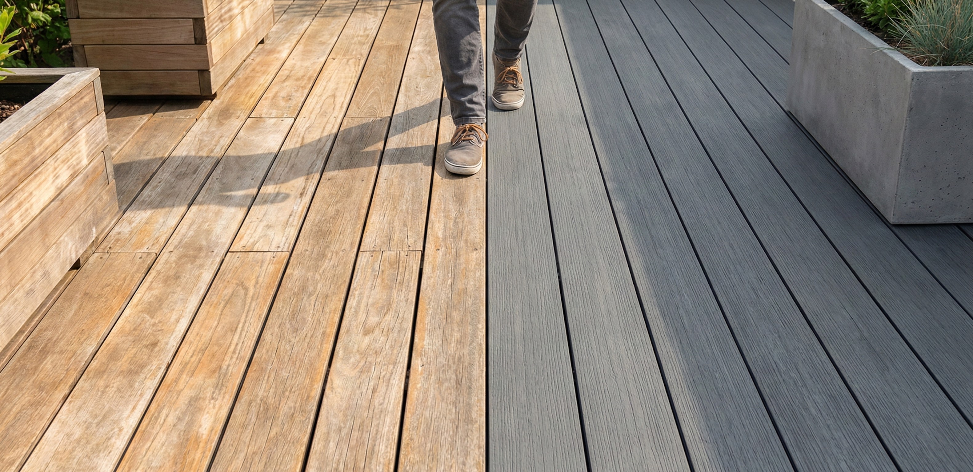 Porovnanie terasy: Drevo vs WPC